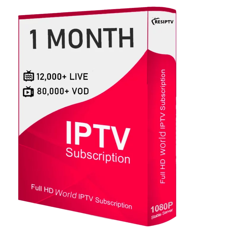 IPTV Subscription 1 month